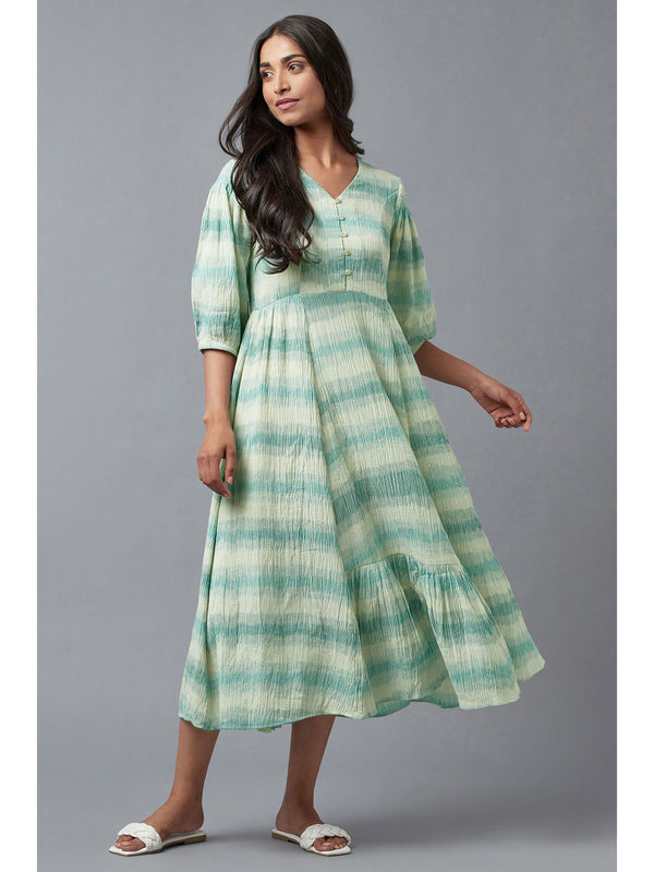 Multicolor Tie & Dye Dress